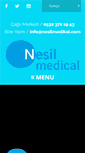 Mobile Screenshot of nesilmedikal.com