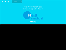 Tablet Screenshot of nesilmedikal.com